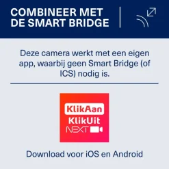 KlikAanKlikUit Ipcam-3500 Slimme Buitencamera Zwart