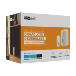 KlikAanKlikUit Mobiele draadloze deurbelset ACDB-9000AC