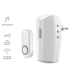 KlikAanKlikUit Plug-in draadloze deurbelset ACDB-8000AC