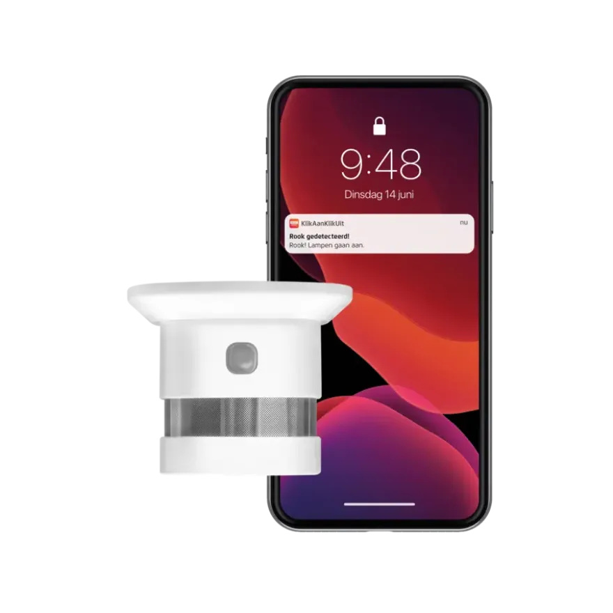 KlikAanKlikUit Trust Smart Home ZSDR-850 Rookmelder Draadloos