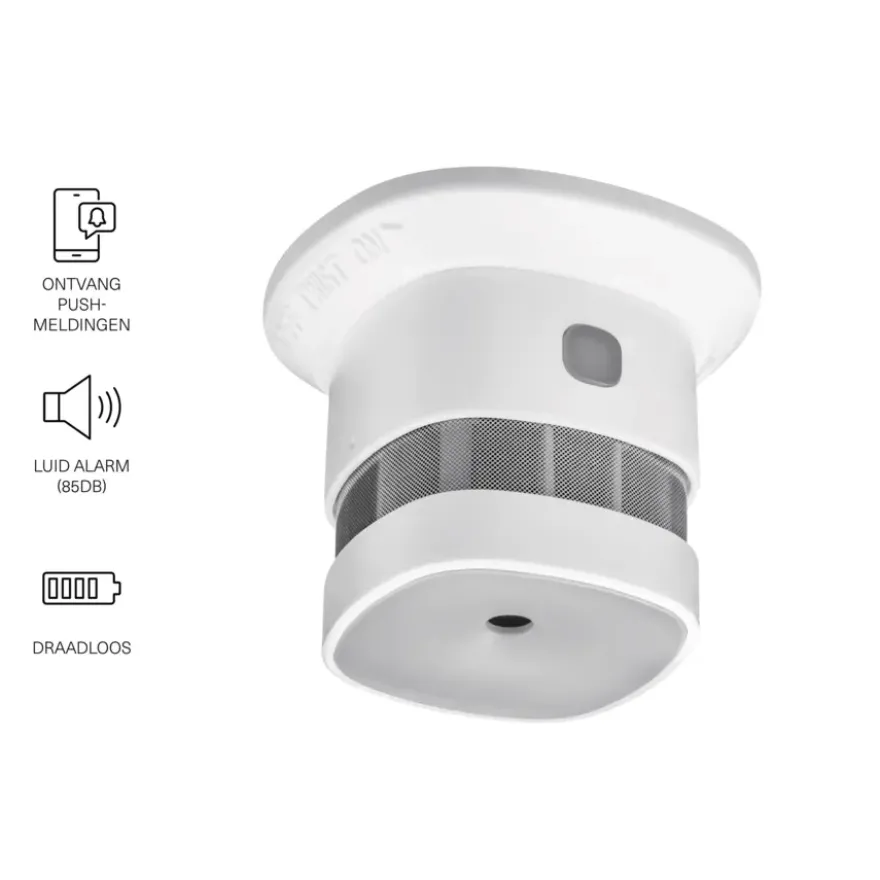 KlikAanKlikUit Trust Smart Home ZSDR-850 Rookmelder Draadloos