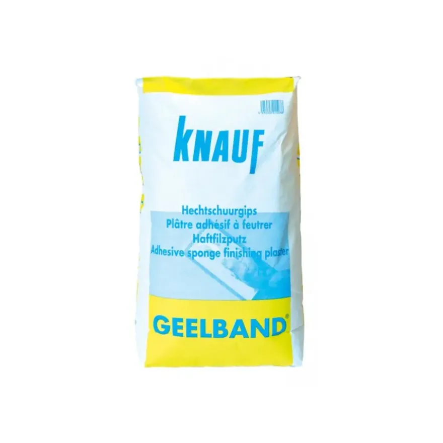 Knauf Geelband hechtschuurgips 12,5 kg