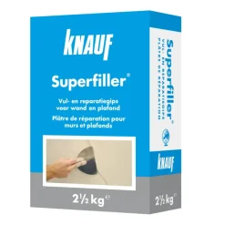 Knauf Superfiller vul- en reparatiegips 2,5 kg