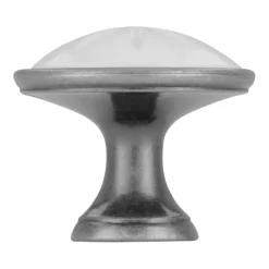 Knop Claudia wit 34mm