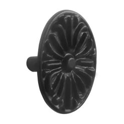 Knop Elian zwart 38mm