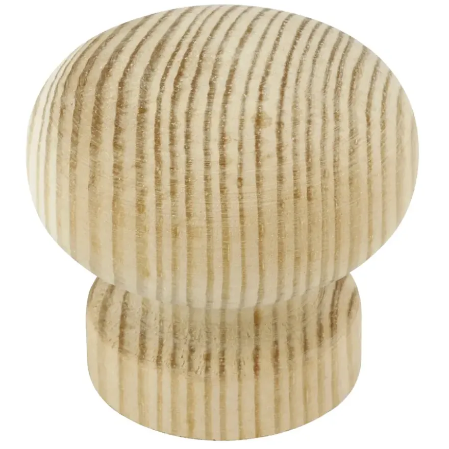 Knop Elise grenen 42mm
