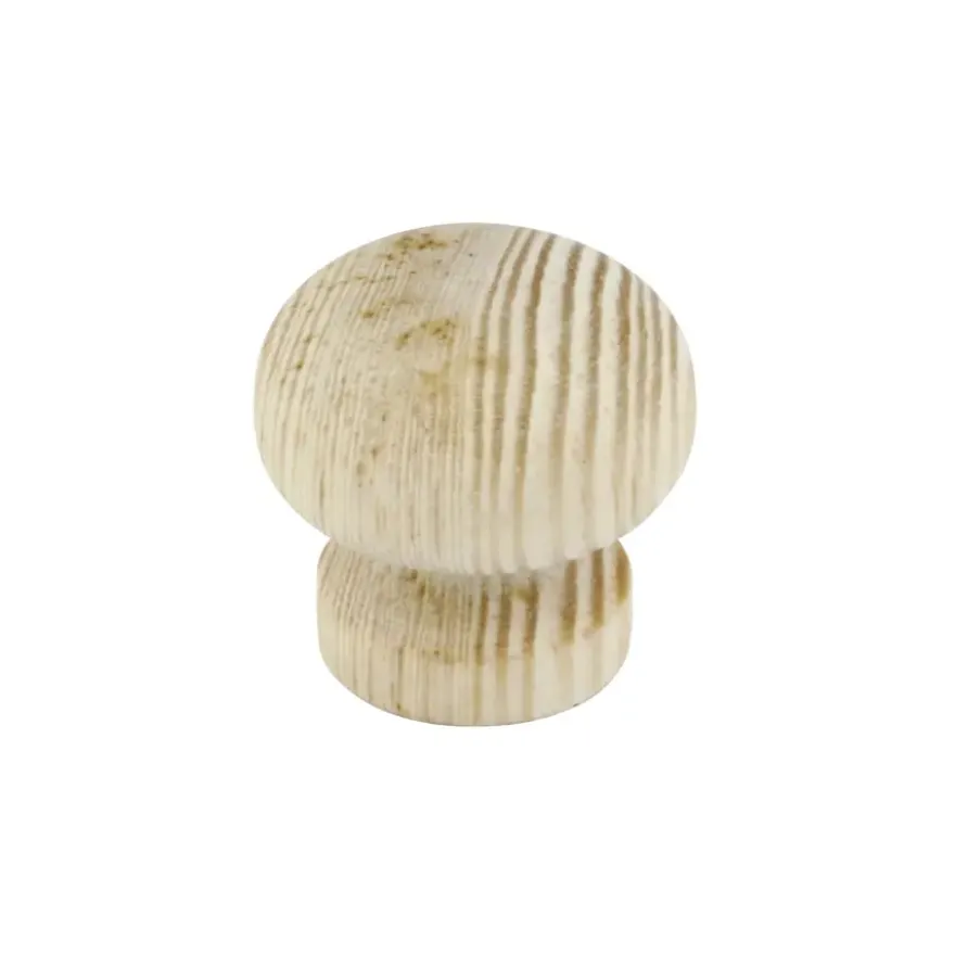 Knop Elise grenen 30mm