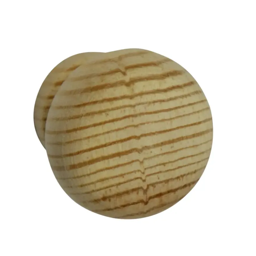 Knop Elise grenen 30mm
