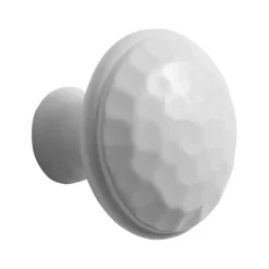 Knop Hamerslag wit 31mm