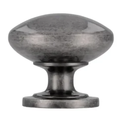 Knop Hilde tin look 32mm