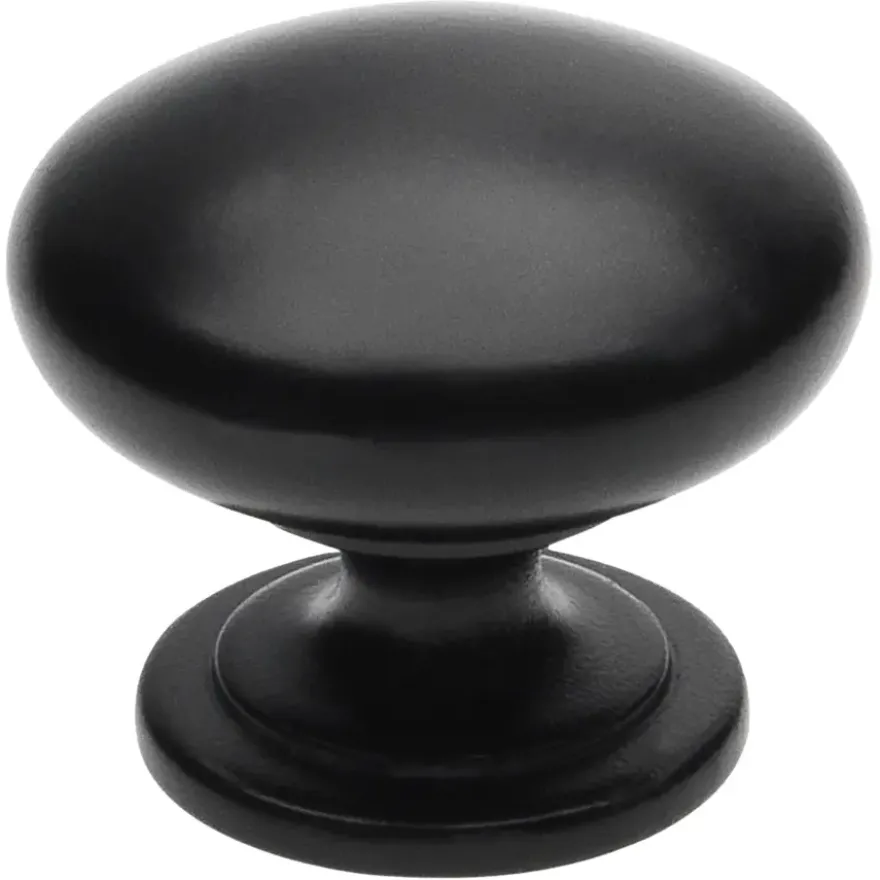 Knop Hilde zwart 32 mm