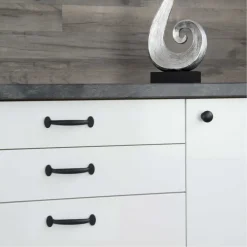 Knop Hilde zwart 32 mm