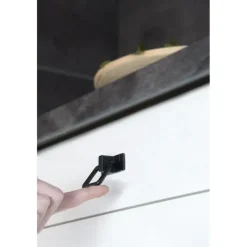 Knop Jasmin zwart 32mm