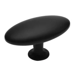 Knop Jort zwart 64mm