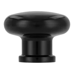 Knop Juliette zwart 40mm