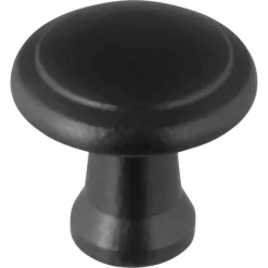 Knop Kay zwart 25mm