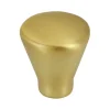 Knop Krijn mat goud 23 mm