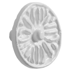 Knop Lyam wit 45mm