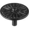 Knop Lyam zwart 45mm