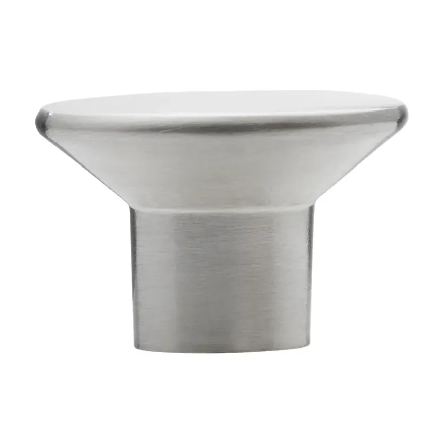 Knop Merle rvs look 37mm