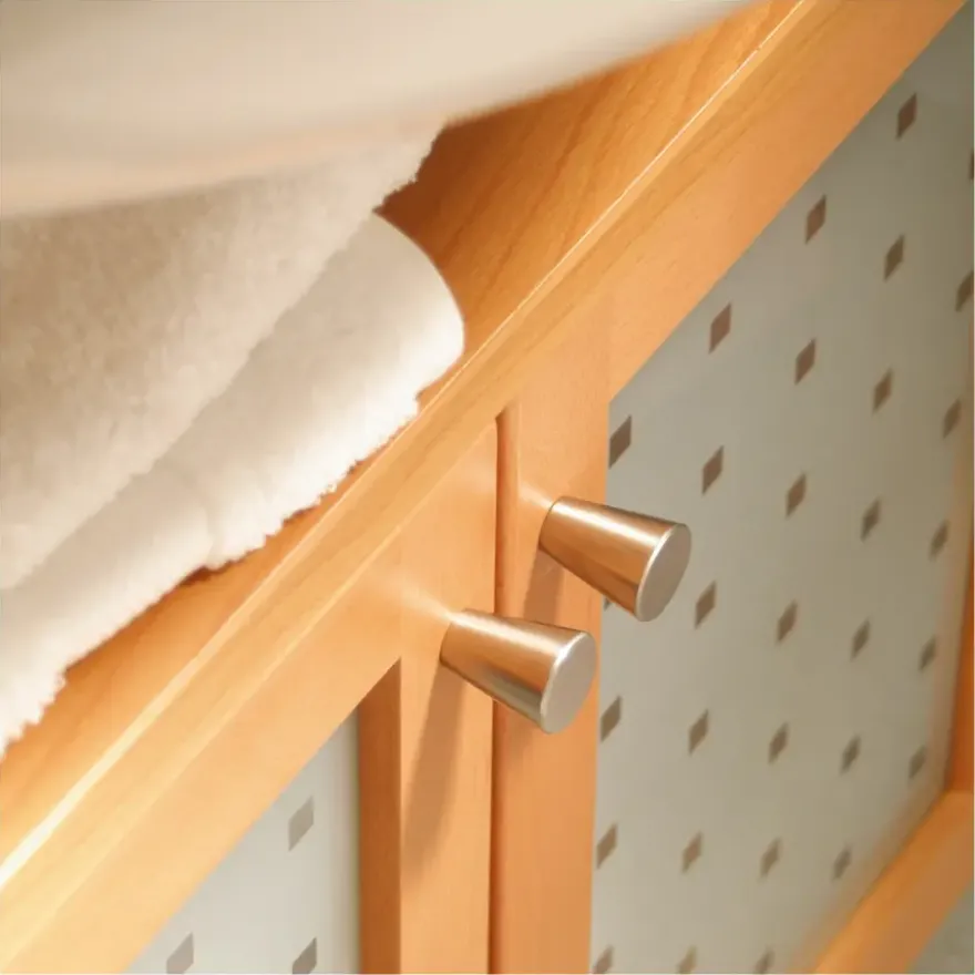 Knop Phoebe rvs 24mm