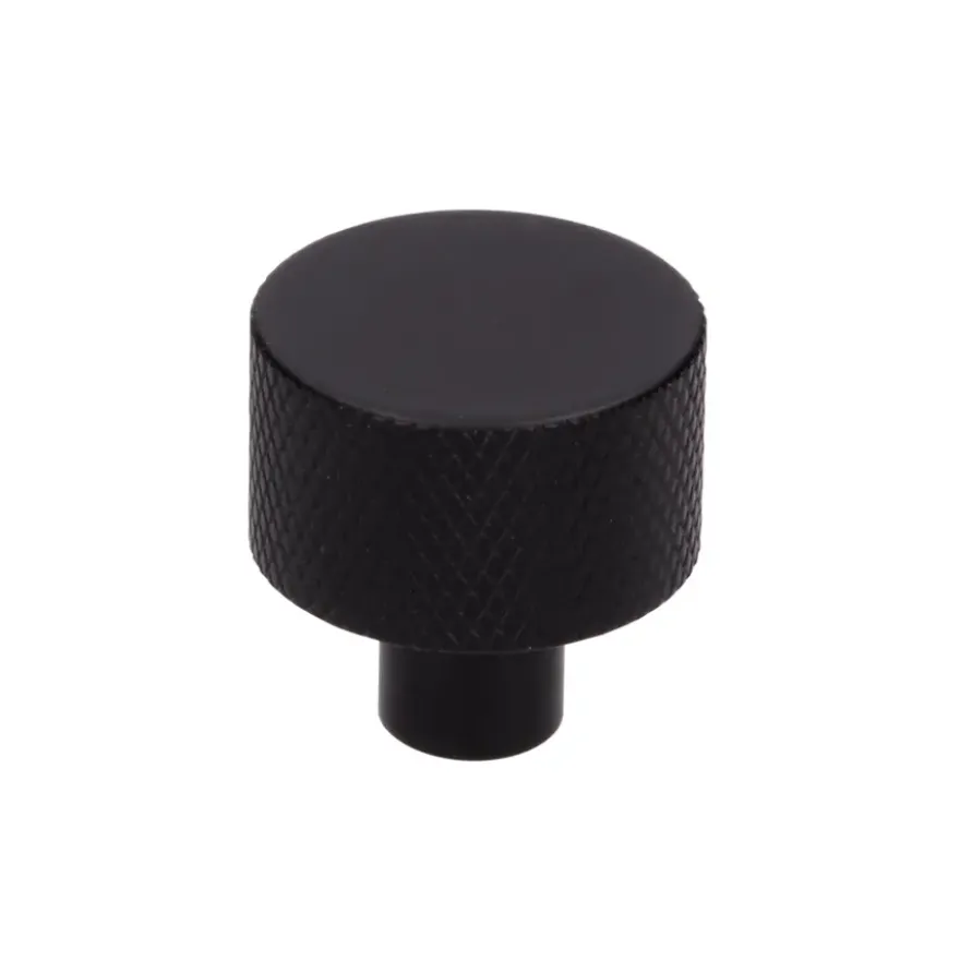Knop Rana zwart 25mm