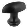 Knop Serra zwart 52mm
