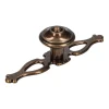 Knop Violet messing antiek 108mm