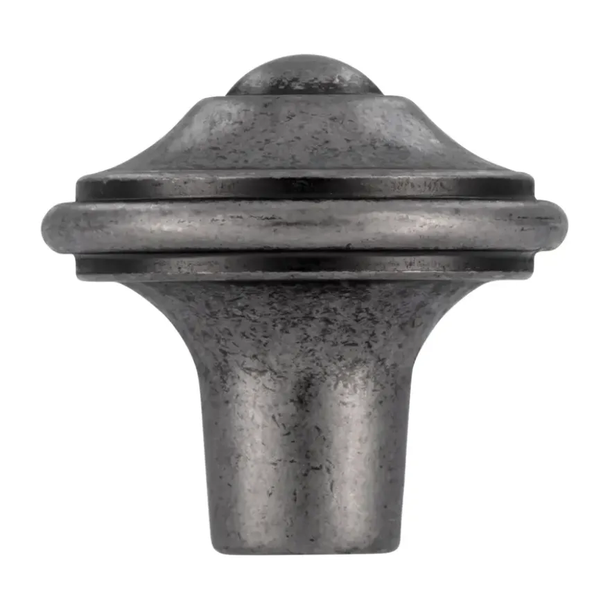 Knop Violet tin look 31mm