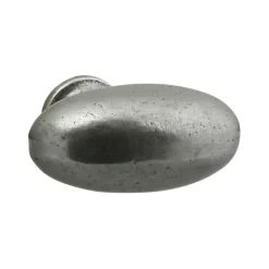 Knop Warwick tin look 40mm