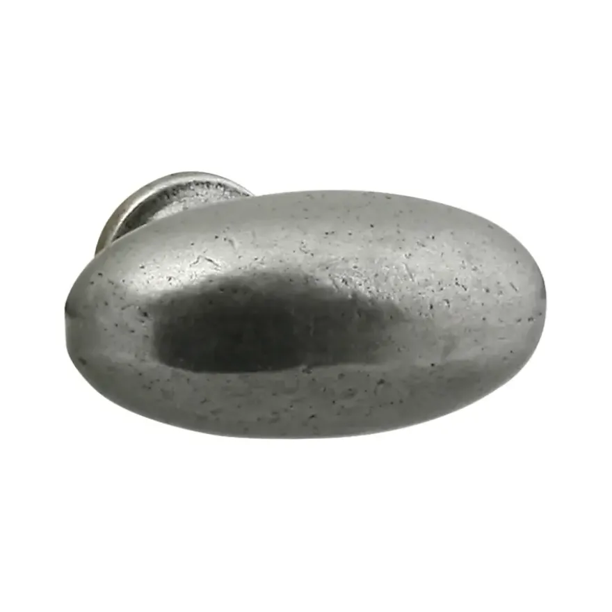 Knop Warwick tin look 40mm