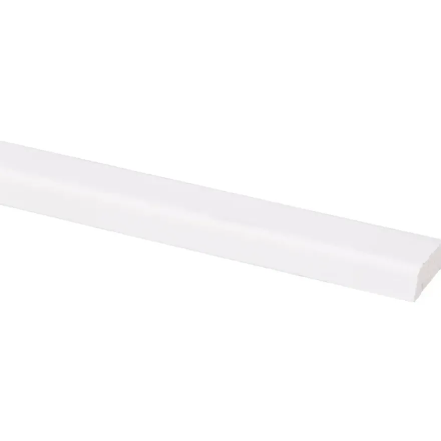 Koplat grenen schuin gegrond 12x34 mm, lengte 270 cm