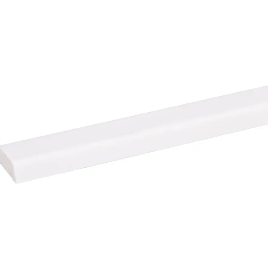 Koplat grenen schuin gegrond 12x34 mm, lengte 270 cm