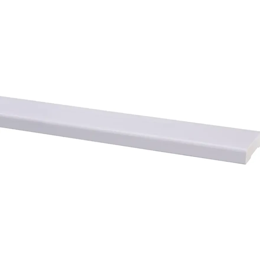 Koplat grenen schuin gegrond 12x45 mm, lengte 270 cm