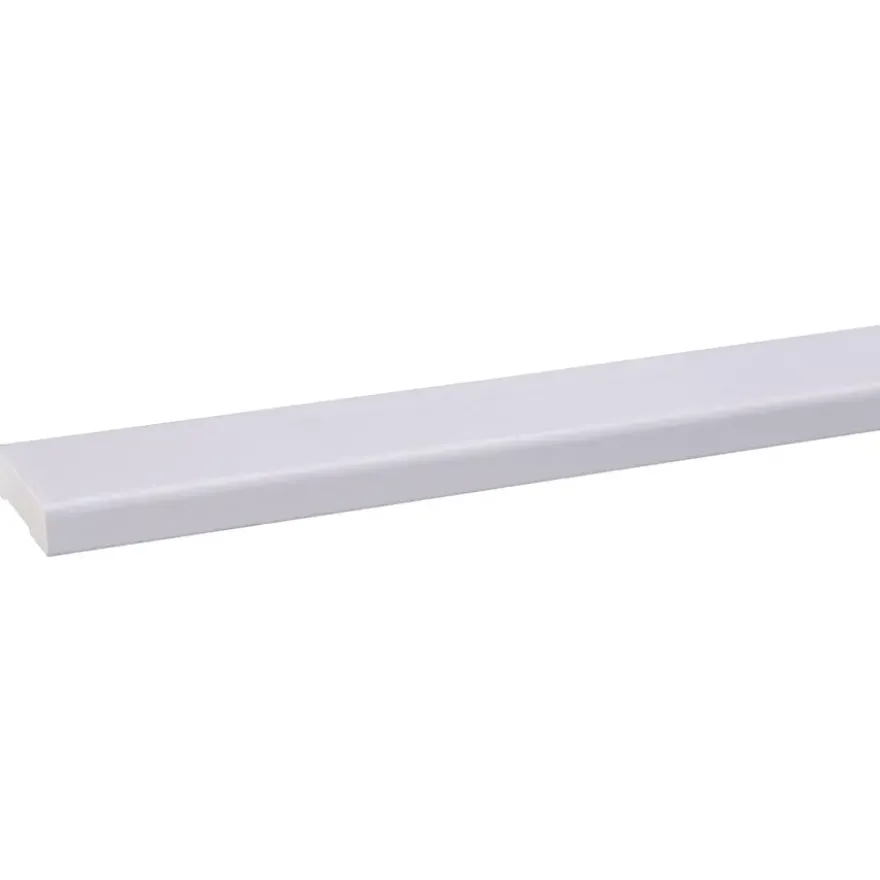 Koplat grenen schuin gegrond 12x45 mm, lengte 270 cm