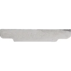 Koplat MDF klassiek wit gegrond 12x68mm 270cm
