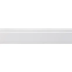 Koplat MDF klassiek wit gegrond 12x68mm 270cm