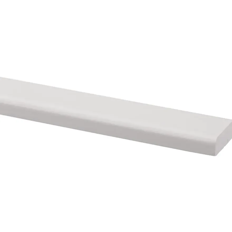 Koplat recht grenen gegrond 12x34 mm 270 cm