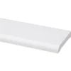 Koplat recht grenen wit gelakt 12x68mm 270cm
