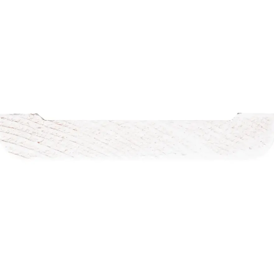 Koplat recht grenen wit gelakt 12x68mm 270cm