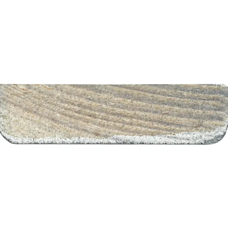 Koplat recht grenen zwart gelakt 12x45mm 270cm