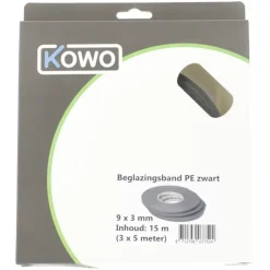 Kowo beglazingsband 3 x 9 mm 15 m