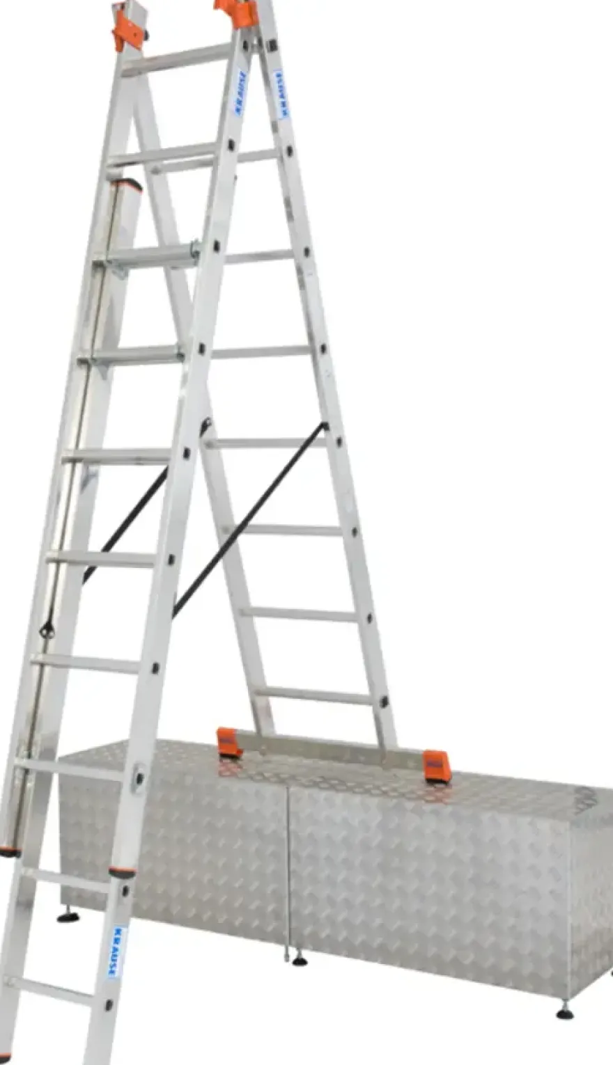 Krause Tribilo Schuifladder 3 x 12 treden