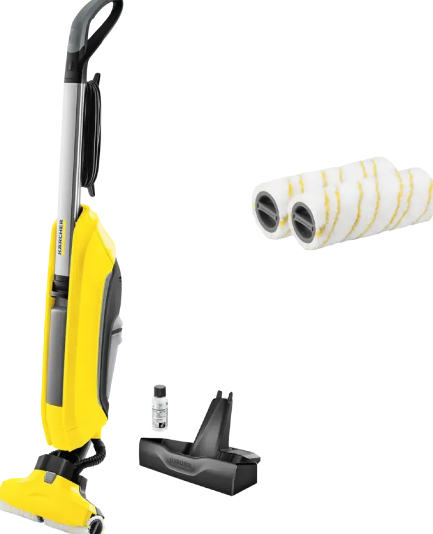 Kärcher FC5 Floor Cleaner incl set extra microvezel rollen