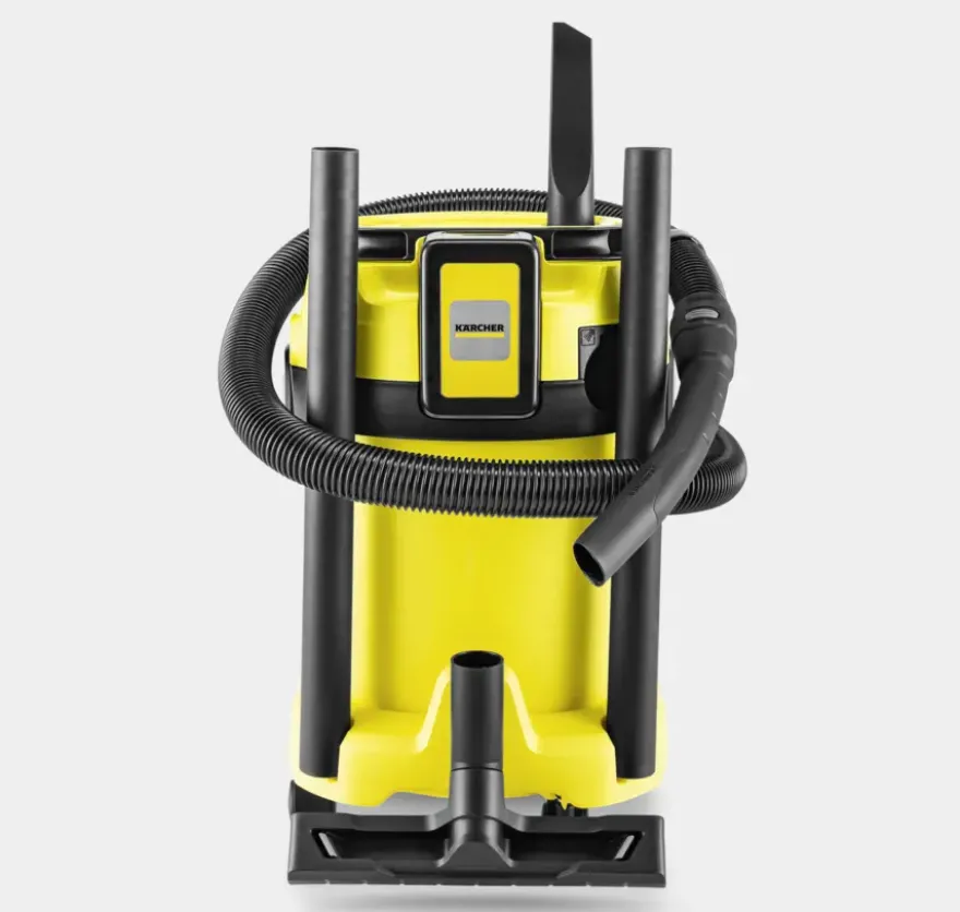 Kärcher 18V nat- en droogzuiger 17L WD3 (incl. 5.0Ah accu + oplader)