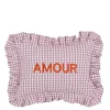 Kussen Amour paars - l35xb25xh10cm