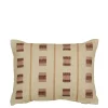 Kussen block beige - l35xb25xh10cm