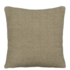 Kussen geweven structuur beige 45 x 45 cm