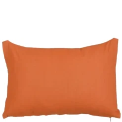 Kussen graphic oranje - l55xb35xh10cm