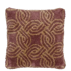 Kussen graphic roze 45 x 45 cm